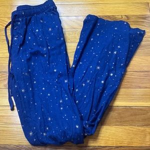 Navy Star Pajama Pants